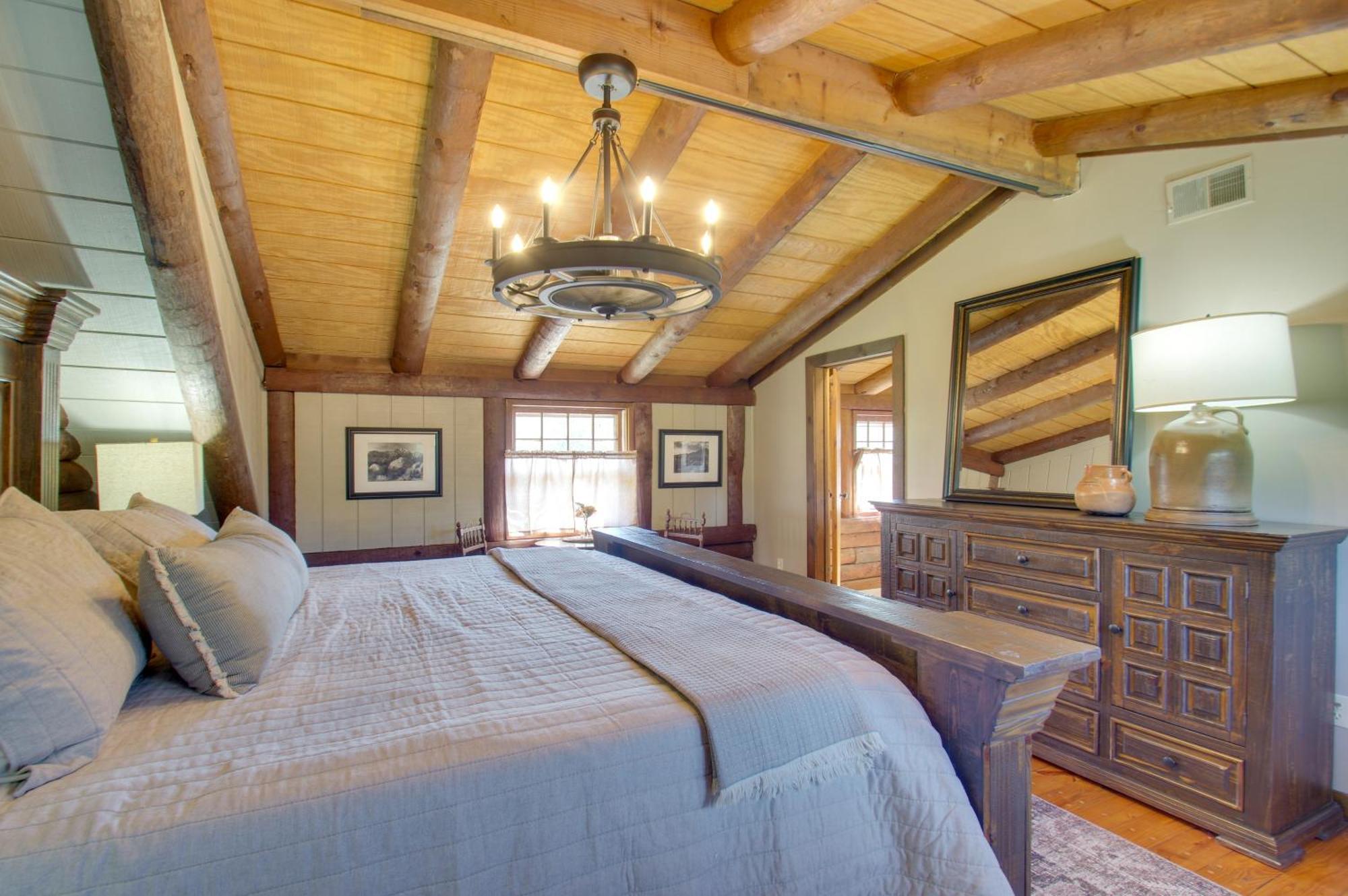 Cozy Log Cabin Getaway With Fire Pit And 3 Acres! Ruckersville Exterior foto