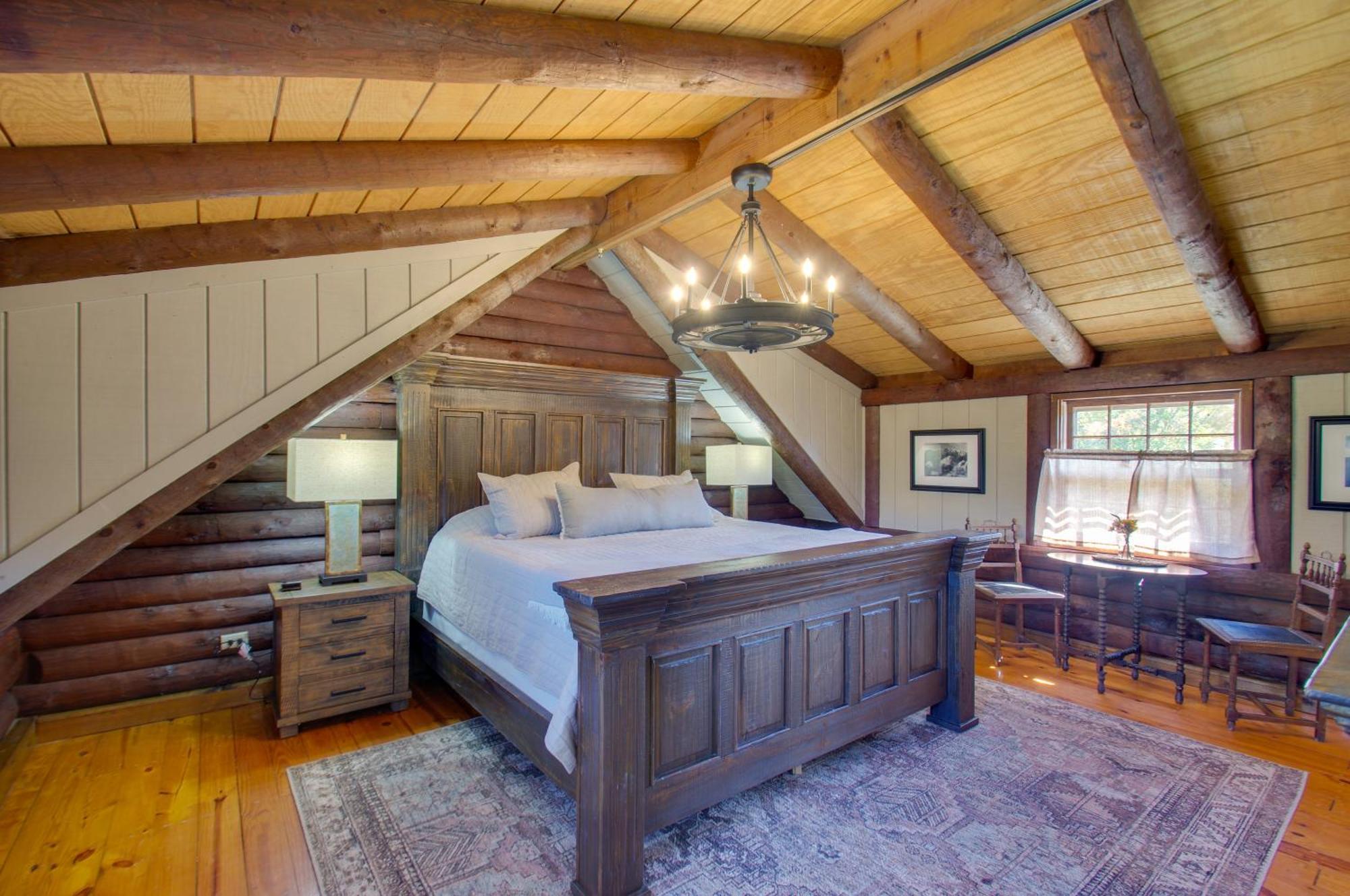 Cozy Log Cabin Getaway With Fire Pit And 3 Acres! Ruckersville Exterior foto